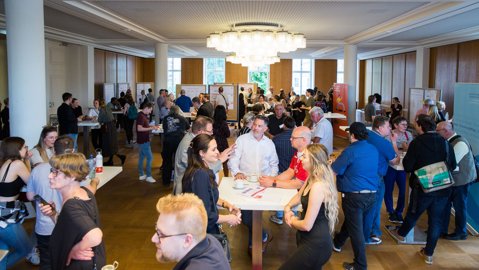 Mitglieder des Bürgerrates in der Kaffeepause